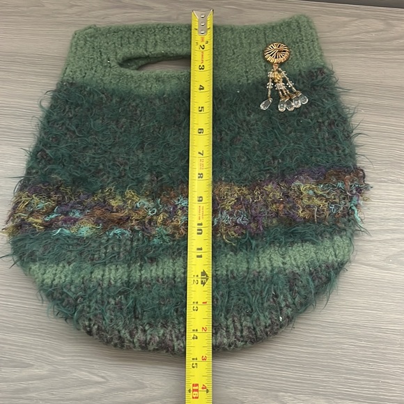 Vintage Boho Sweater Purse, Clutch, Satchel, EUC - Picture 7 of 8